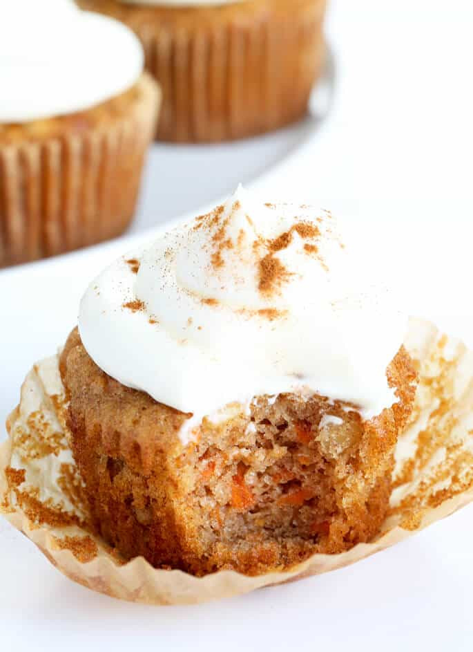 Best Gluten Free Carrot Cake
 Gluten Free Carrot Cake Cupcakes with Cream Cheese Frosting