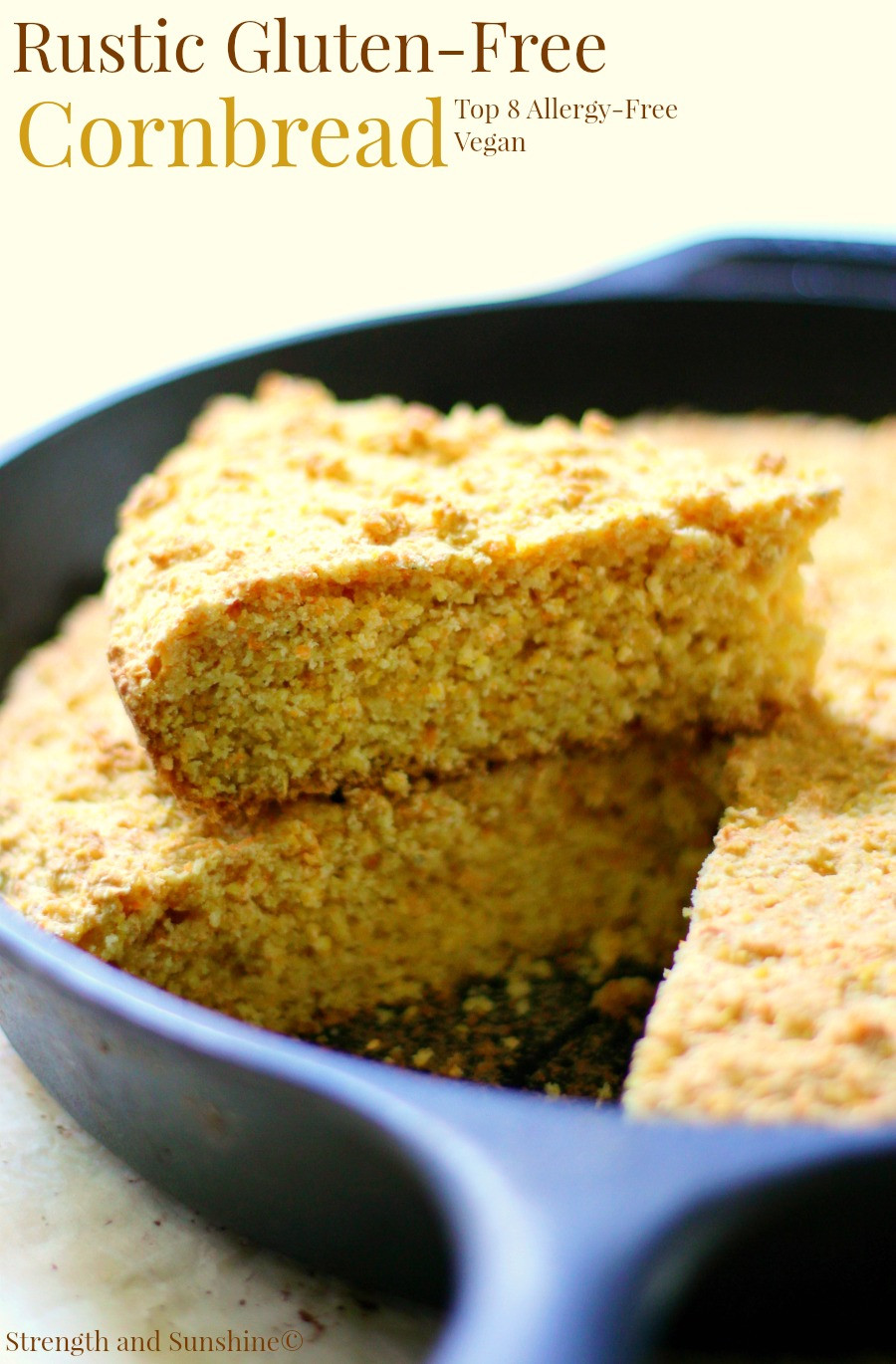 Best Gluten Free Cornbread
 Rustic Gluten Free Cornbread