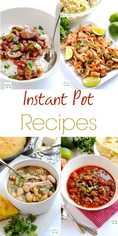 Best Healthy Instant Pot Recipes
 17 Best images about instant pot recipes on Pinterest