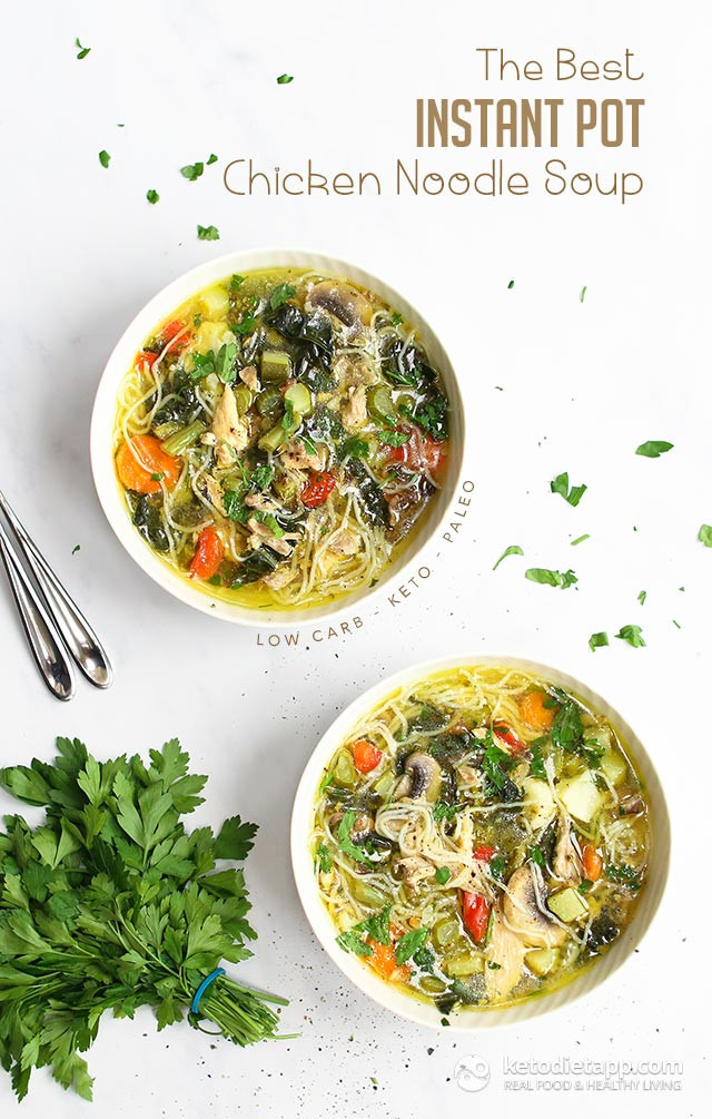 Best Instant Pot Recipes Low Carb
 The Best Instant Pot Chicken Noodle Soup