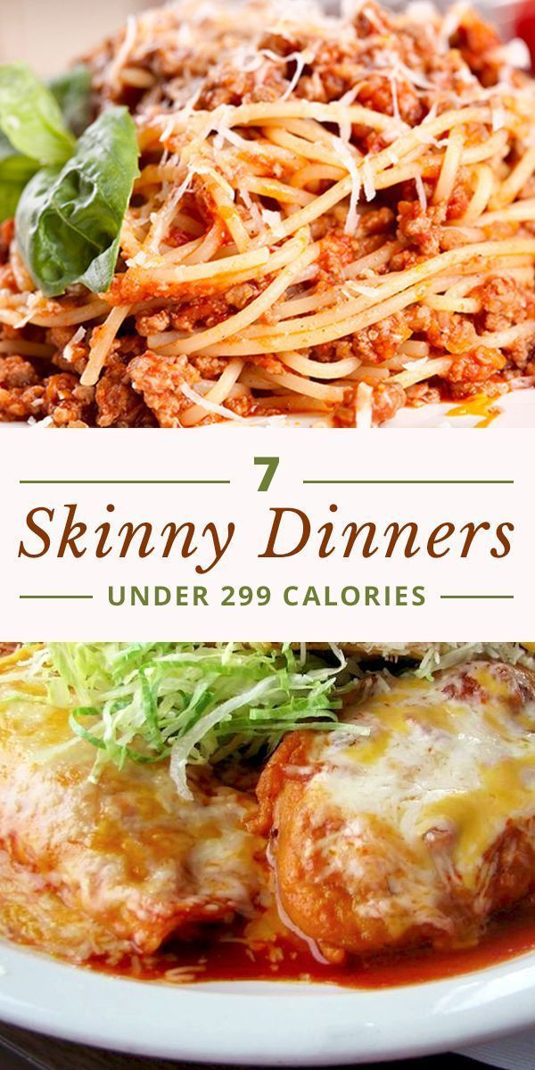 Best Low Calorie Dinners
 100 Low Calorie Recipes on Pinterest