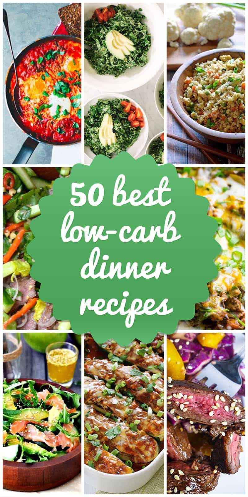Best Low Carb Dinner Recipes
 50 Best Low Carb Dinners Recipes and Ideas