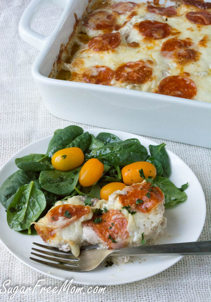 Best Low Carb Dinners
 Easy Low Carb Cheesy Pizza Chicken Bake