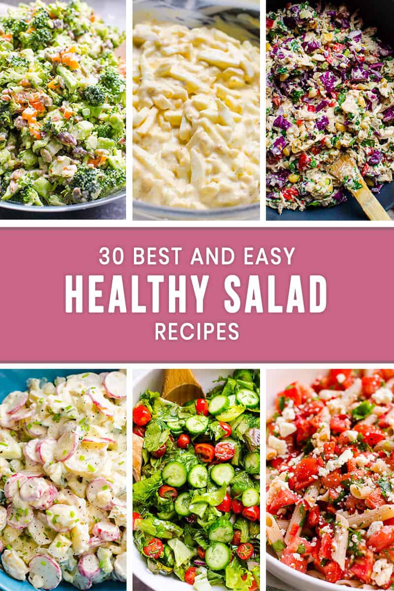 Best Salad Recipes For Weight Loss
 30 Healthy Salad Recipes iFOODreal Healthy Family Recipes
