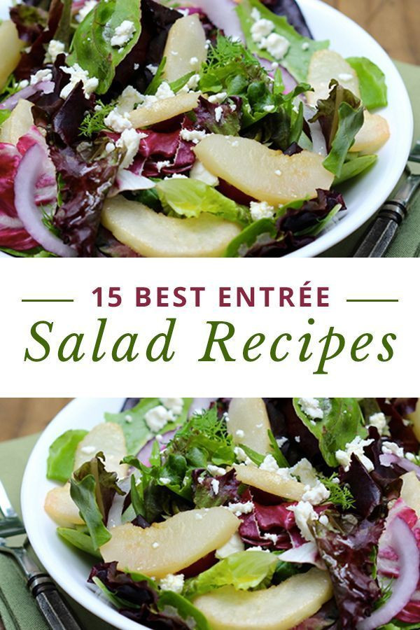 Best Salad Recipes For Weight Loss
 15 Best Entrée Salad Recipes