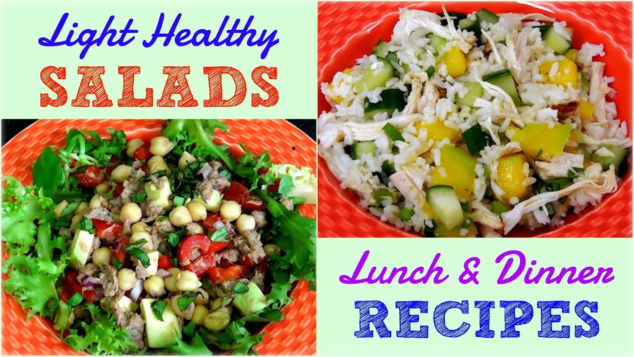 Best Salad Recipes For Weight Loss
 Light Healthy Salads for Lunch & Dinner Weight Loss