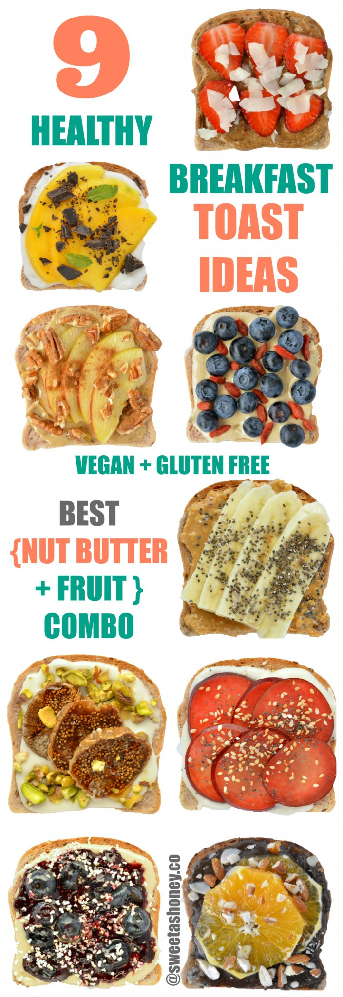Best Vegan Brunch Recipes
 9 Vegan Breakfast Ideas on toast 3 ingre nts Sweetashoney