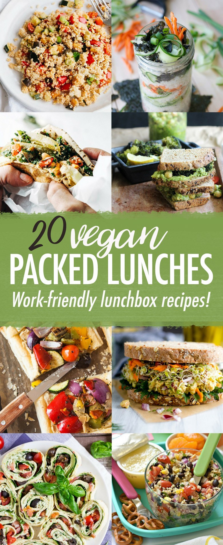Best Vegetarian Lunch Recipes
 20 Vegan Packed Lunch Recipes Wallflower Kitchen