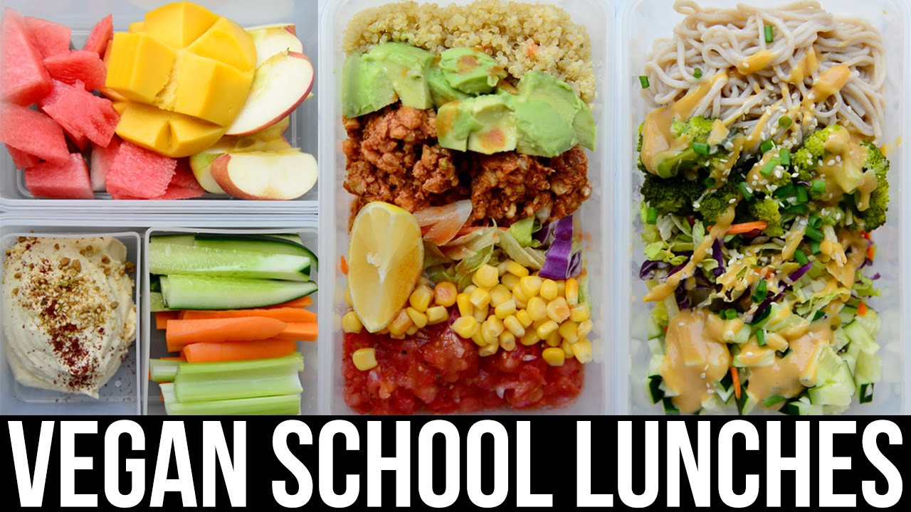 Best Vegetarian Lunch Recipes
 Vegan Lunch Ideas for School & Work ♡ Easy & Healthy