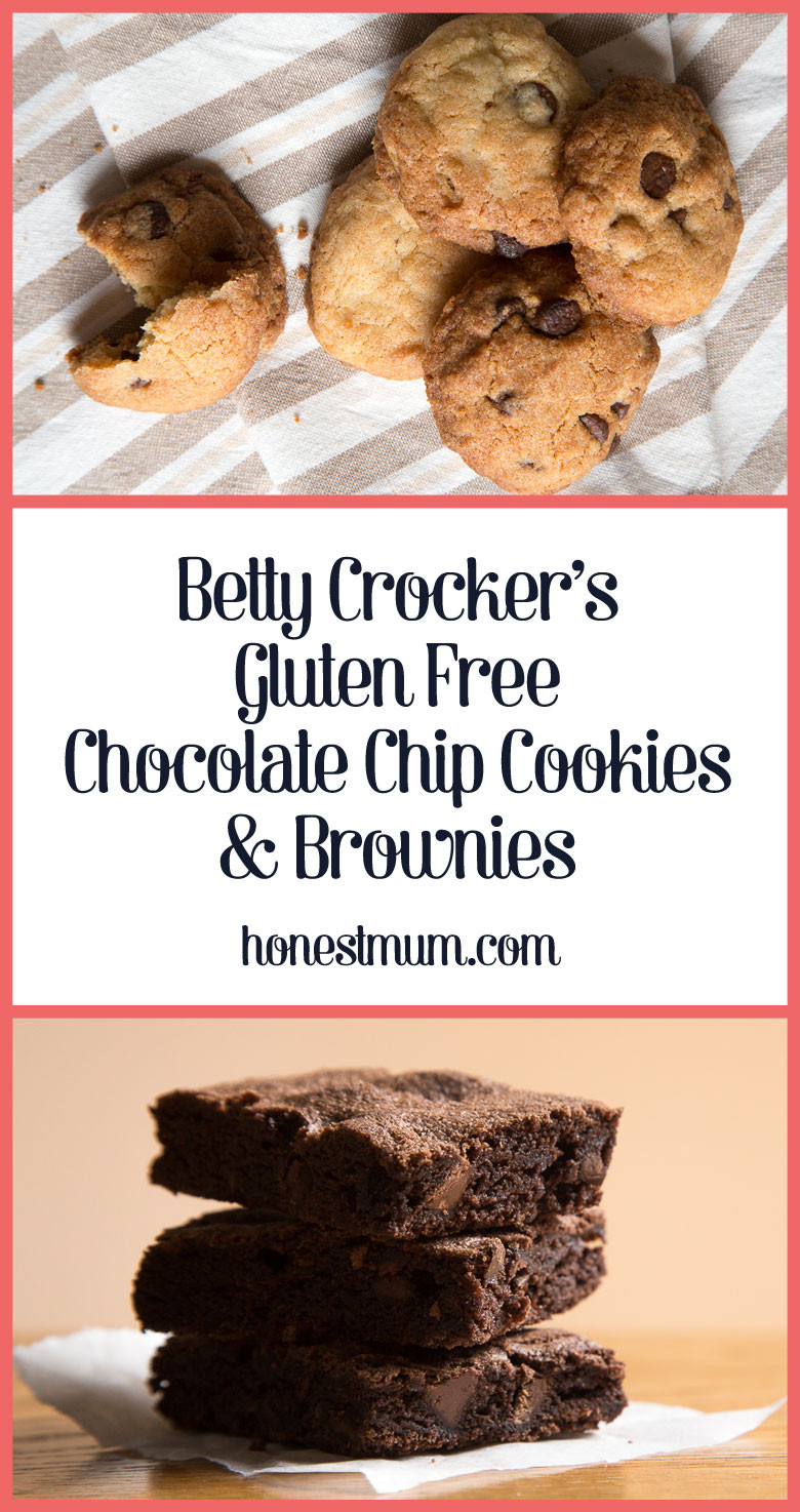 Betty Crocker Gluten Free Brownies
 Baking Betty Crocker Gluten Free Chocolate Chip Cookies