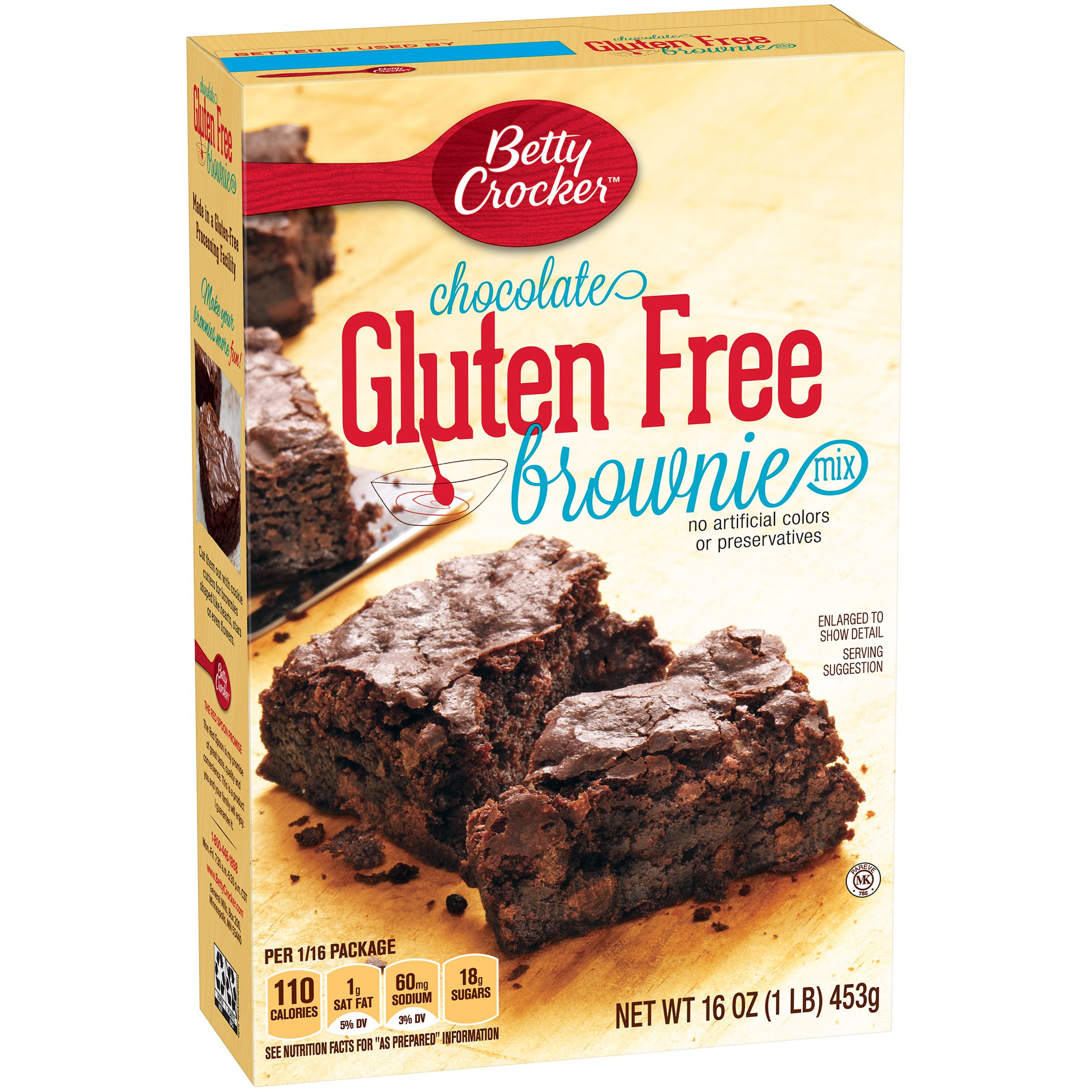 Betty Crocker Gluten Free Brownies
 Amazon Betty Crocker Baking Mix Gluten Free Cake