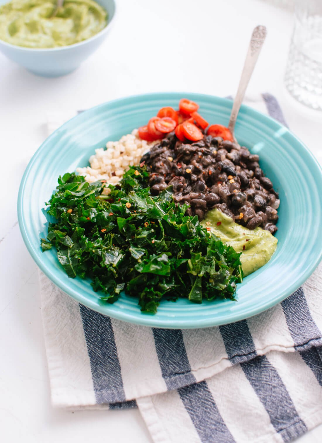 Black Vegan Recipes
 Kale Black Bean & Avocado Burrito Bowl Cookie and Kate