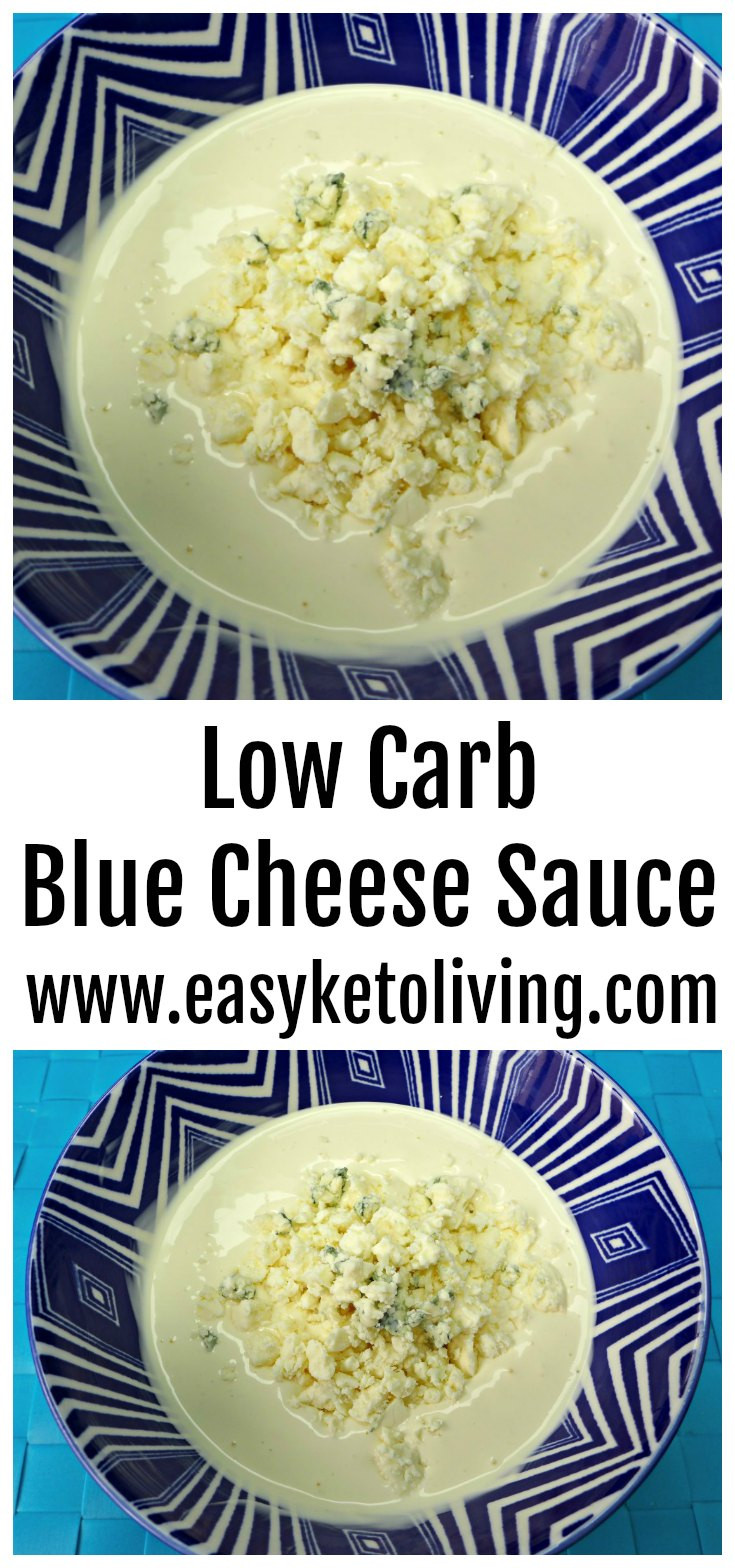 Blue Cheese Dressing Keto Diet
 Low Carb Blue Cheese Sauce Recipe Easy Keto Dressing