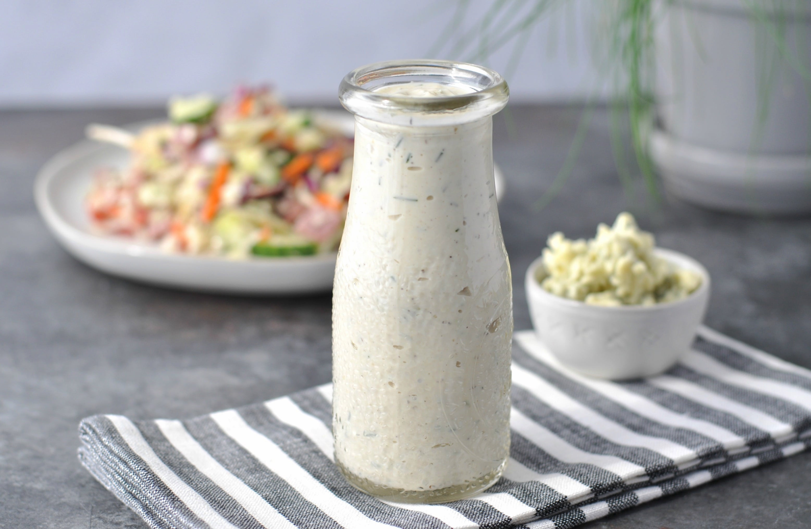 Blue Cheese Dressing Keto Diet
 Creamy Chive Keto Blue Cheese Dressing