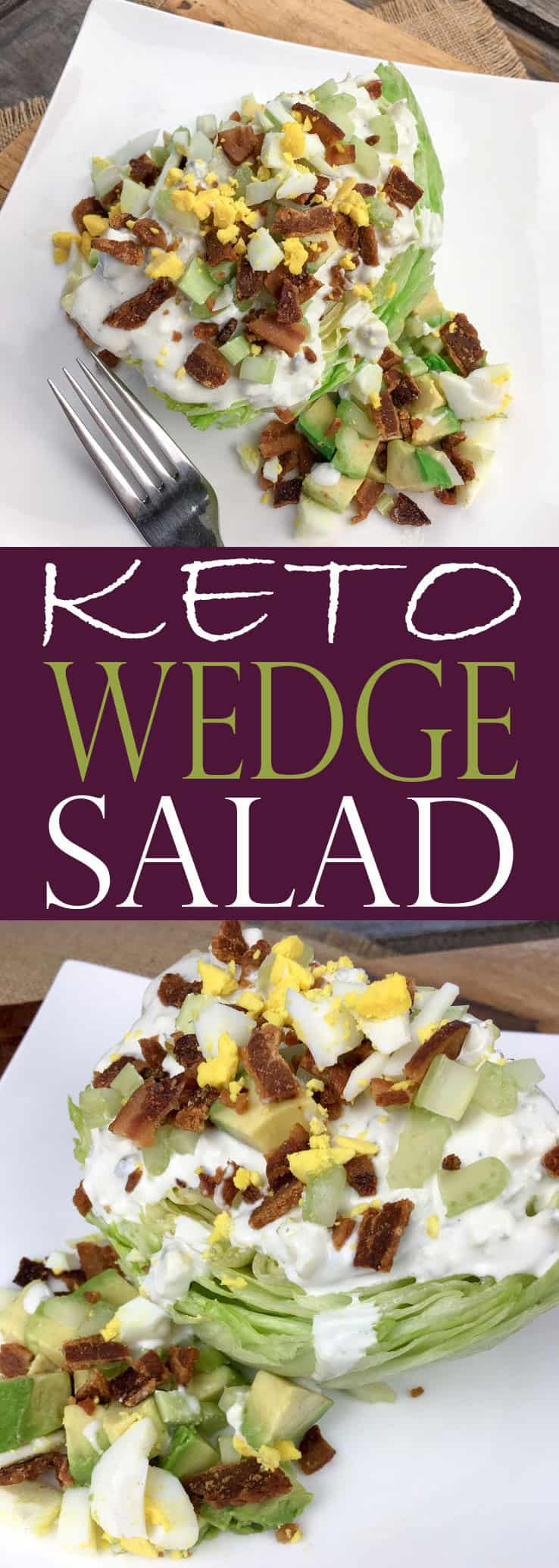 Blue Cheese Dressing Keto Diet
 Keto Salad Wedge Salad with Homemade Blue Cheese Dressing