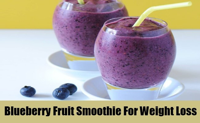 Blueberry Smoothies For Weight Loss
 32 Detox Drinks For Cleansing And Weight Loss