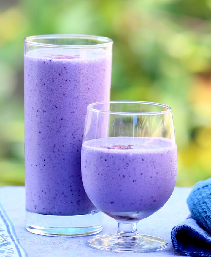 Blueberry Smoothies For Weight Loss
 healthy blueberry smoothie recipes for weight loss