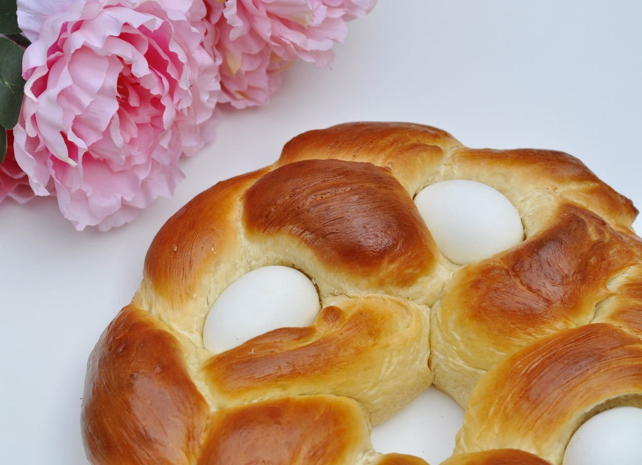 Braided Easter Bread
 Braided Easter Egg Bread Recipe — Dishmaps