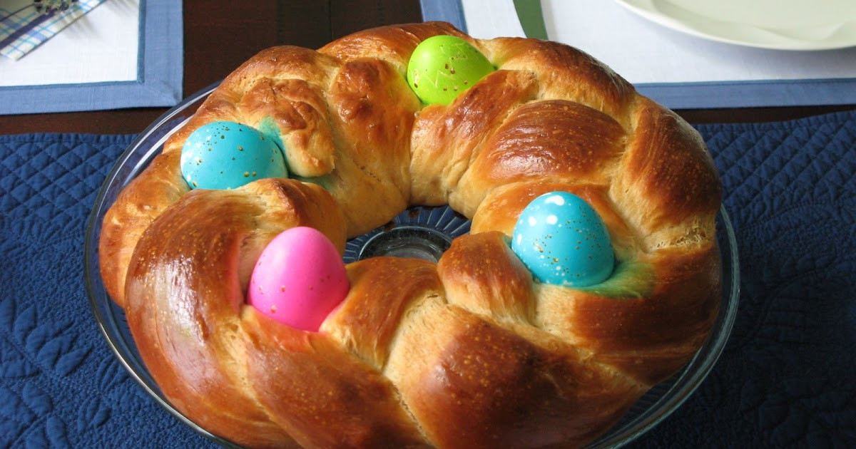 Braided Easter Egg Bread
 Rose s Recipes Braided Easter Egg Bread