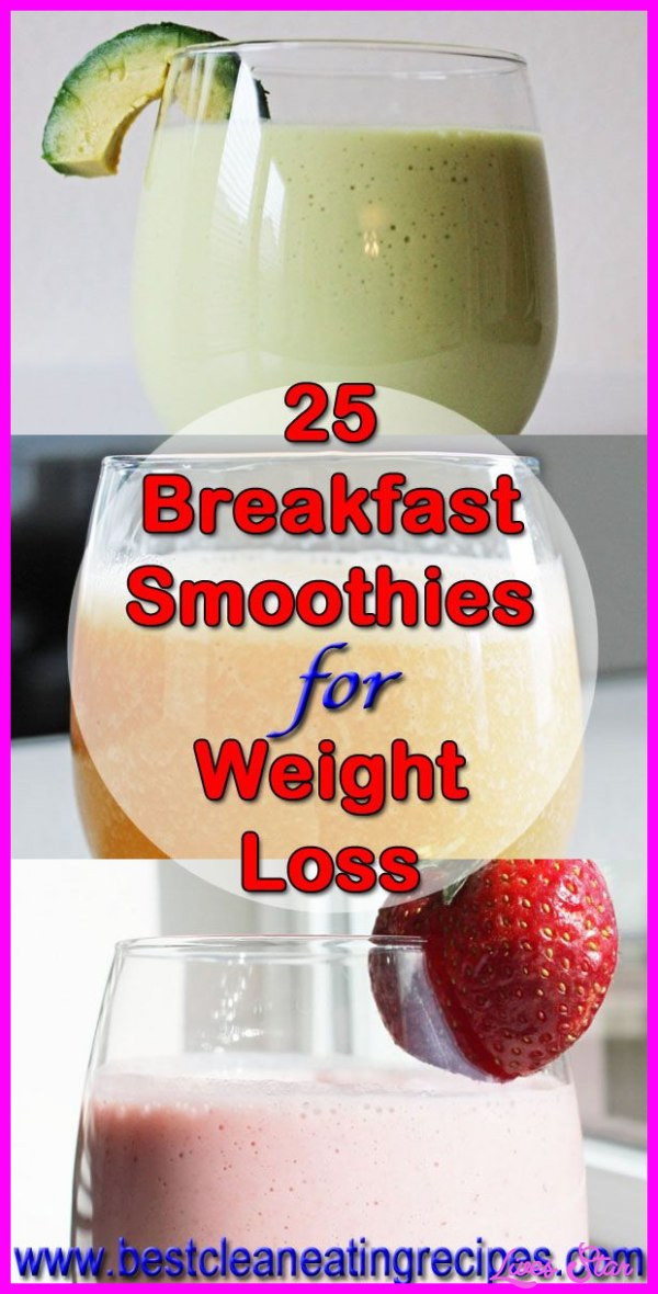 Breakfast Drinks For Weight Loss
 Healthy Breakfast Shakes To Lose Weight Recipes