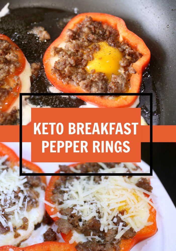 Breakfast Keto Recipes
 Keto Breakfast Pepper Rings Recipe • Keto Size Me