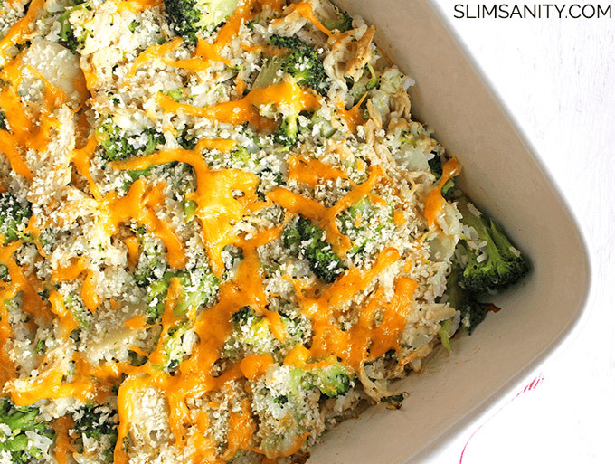 Broccoli Casserole Healthy
 Healthy Broccoli Chicken Casserole Slim Sanity