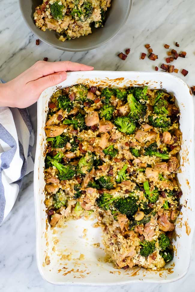 Broccoli Casserole Healthy
 Healthy Chicken and Broccoli Casserole Paleo Whole30