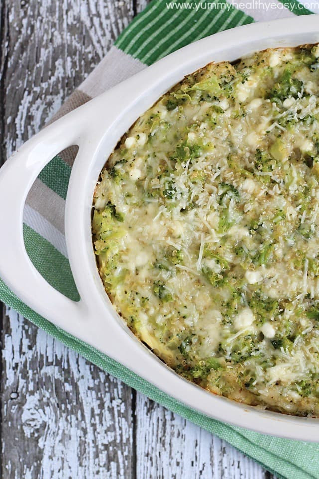 Broccoli Casserole Healthy
 Broccoli Quinoa Casserole Yummy Healthy Easy