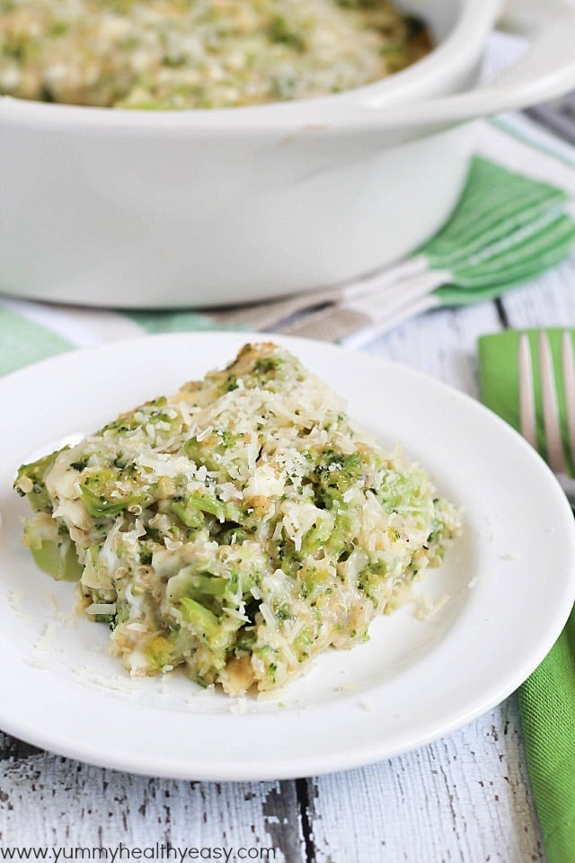 Broccoli Casserole Healthy
 Broccoli Quinoa Casserole Yummy Healthy Easy