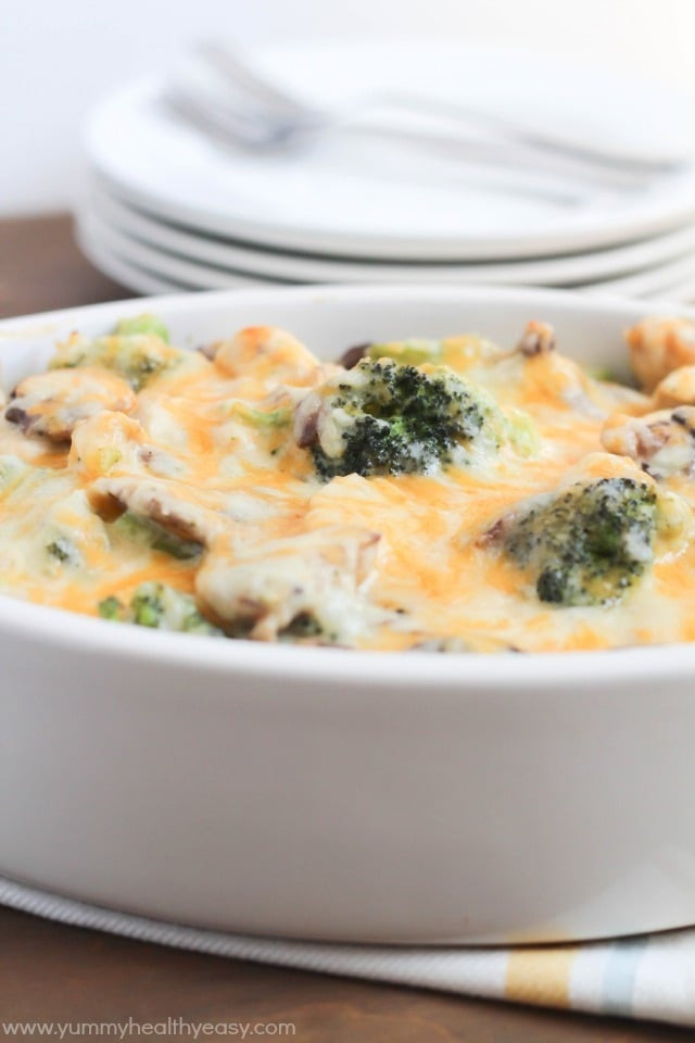 Broccoli Casserole Healthy
 Skinny Chicken & Broccoli Casserole Yummy Healthy Easy