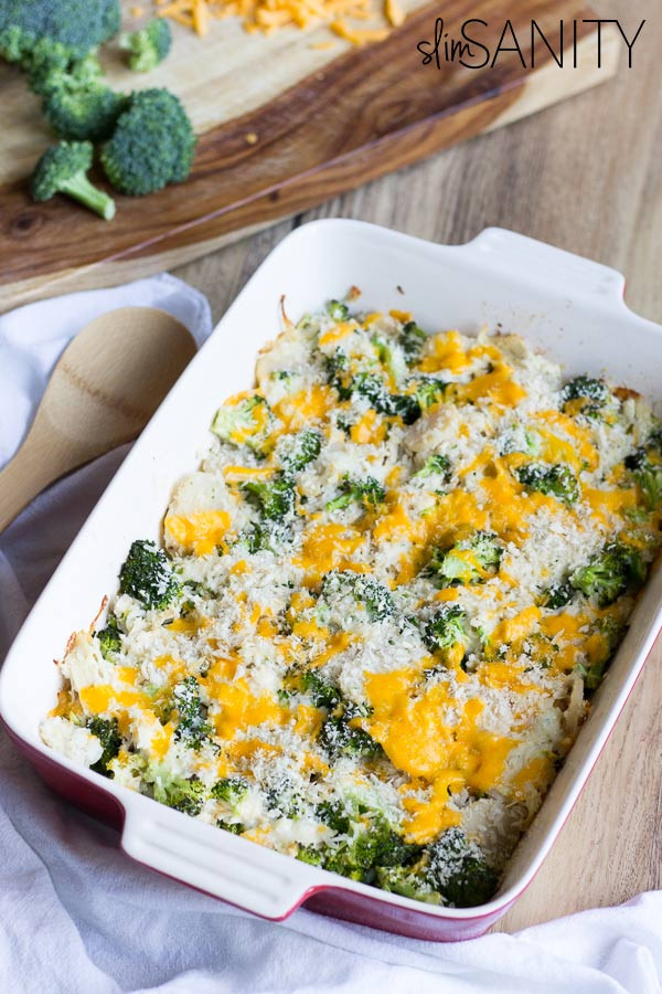 Broccoli Casserole Healthy
 Healthy Broccoli Chicken Casserole Slim Sanity