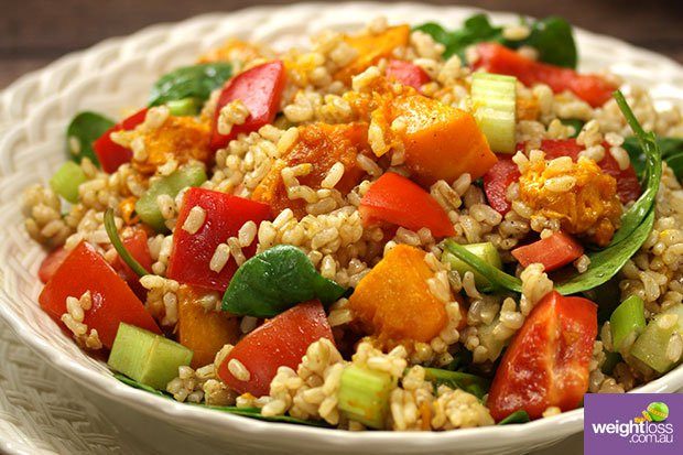 Brown Rice Recipes For Weight Loss
 Brown Rice & Pumpkin Salad