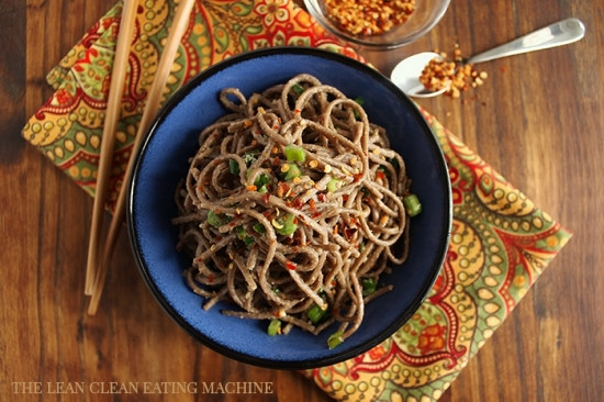 Buckwheat Noodles Gluten Free
 Gluten Free Buckwheat Soba The Lean Clean Eating Machine