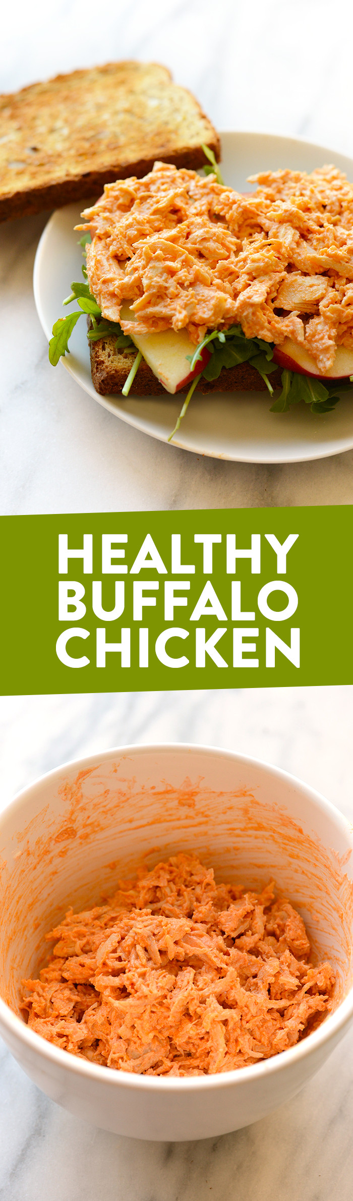 Buffalo Chicken Recipes Healthy
 Healthy Buffalo Chicken Recipe Video Fit Foo Finds