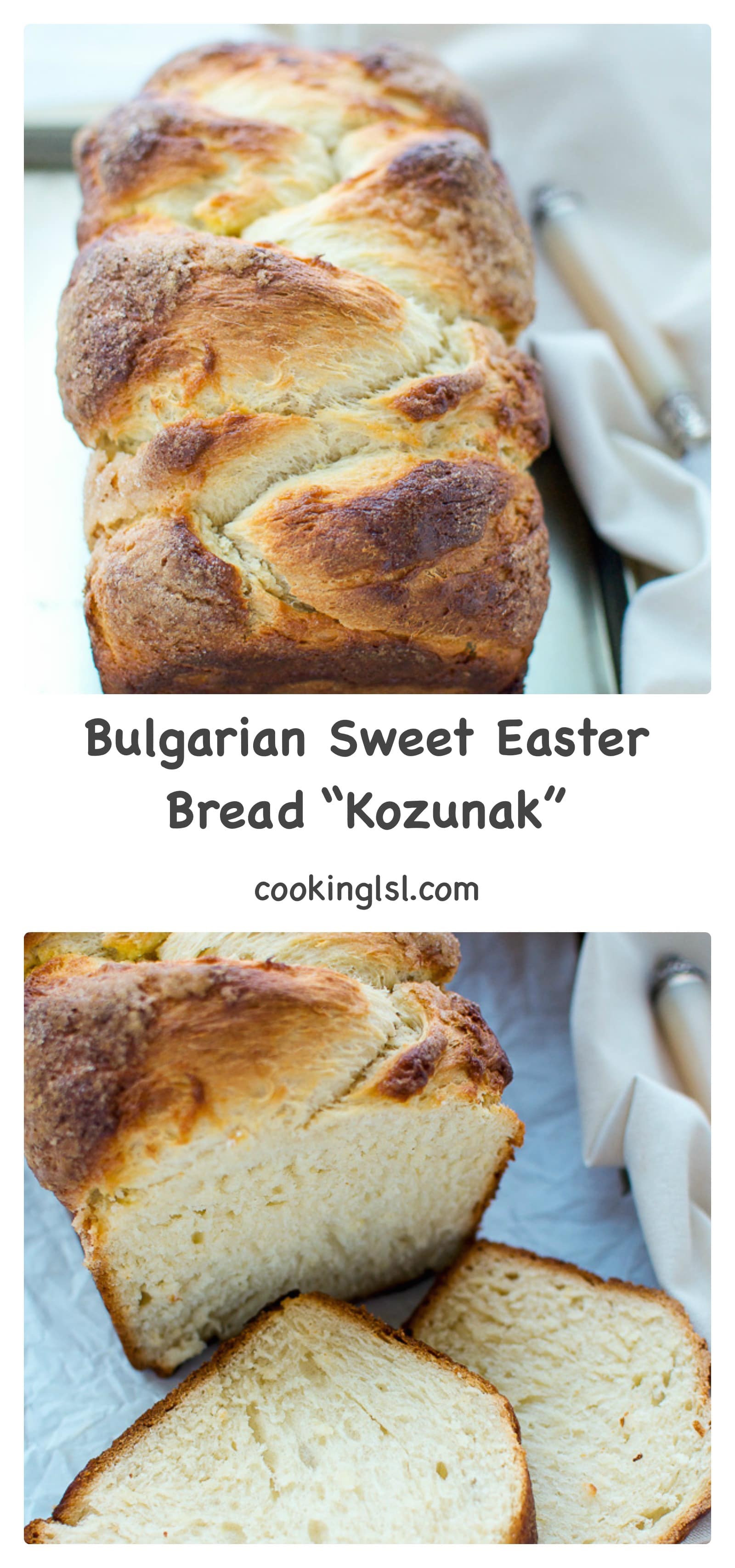 Bulgarian Easter Bread
 Bulgarian Easter Bread Kozunak