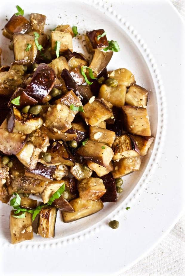 Capers Recipes Vegetarian
 Garlic Eggplant with Capers Modern Granola