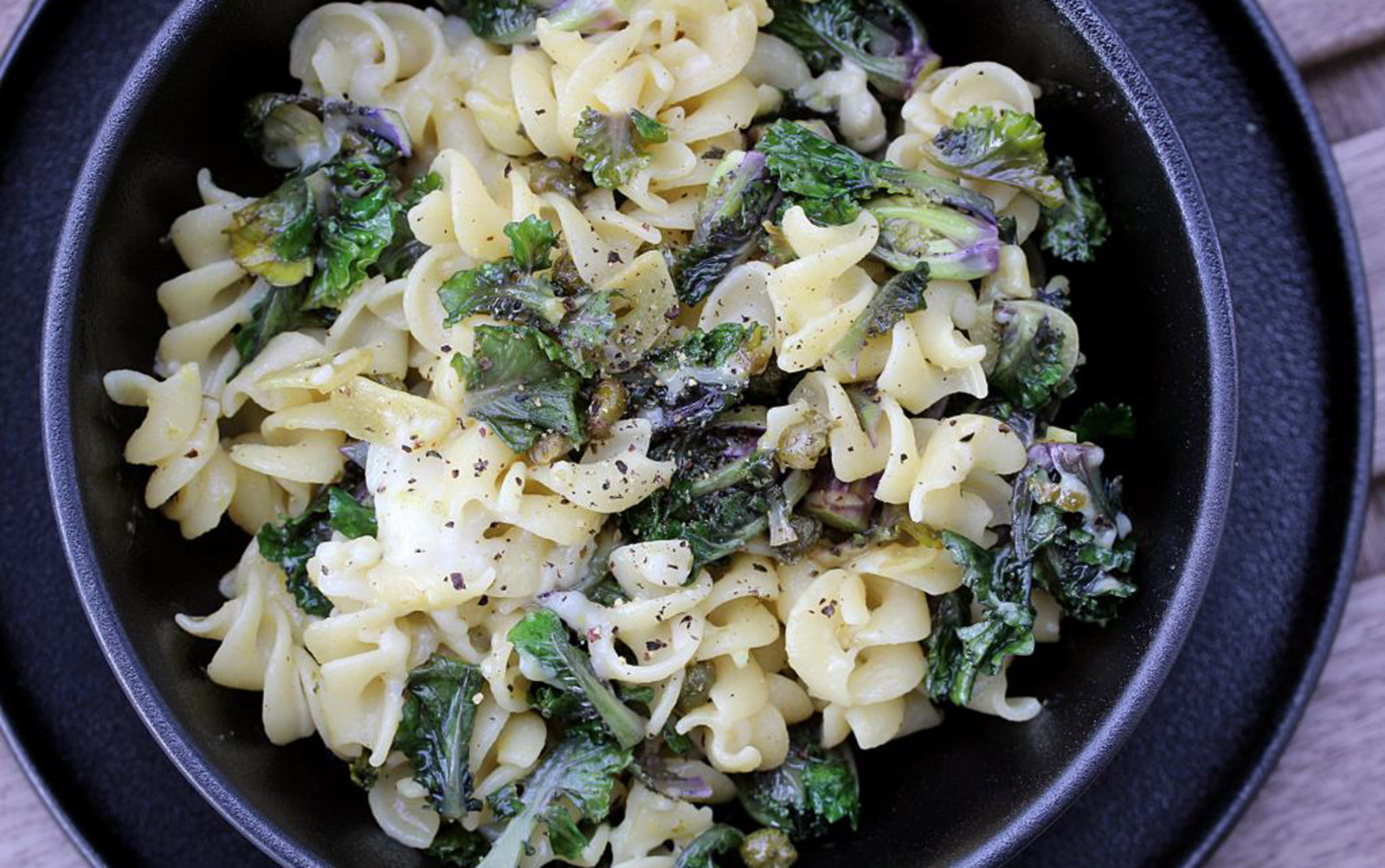 Capers Recipes Vegetarian
 Pasta With Capers and Greens [Vegan Gluten Free] e