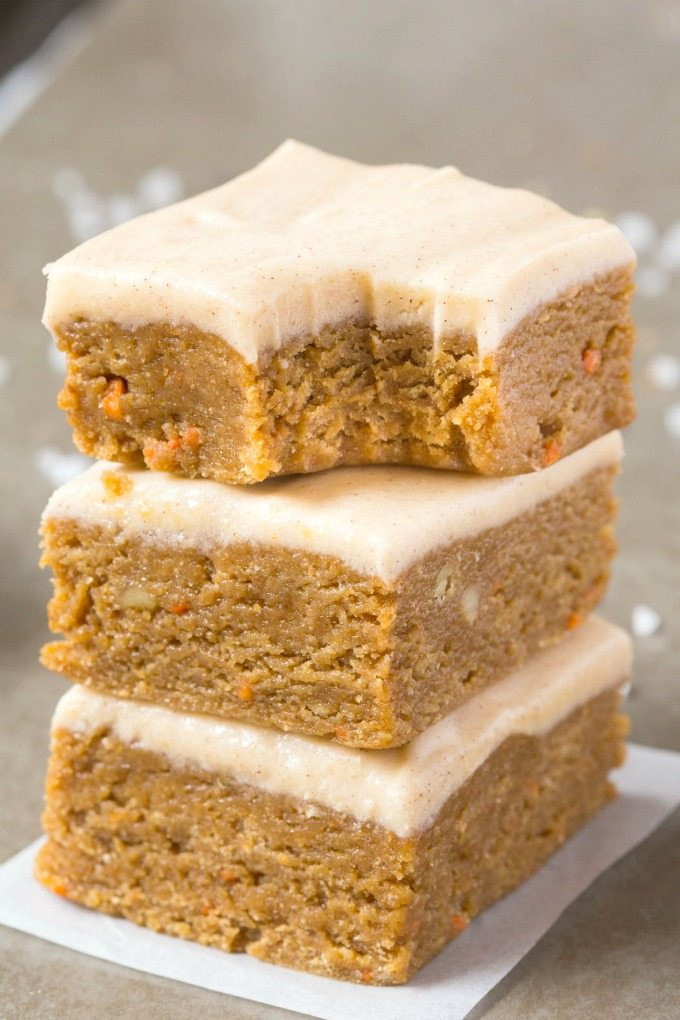 Carrot Cake Recipe Healthy
 Healthy No Bake Carrot Cake Breakfast Bars