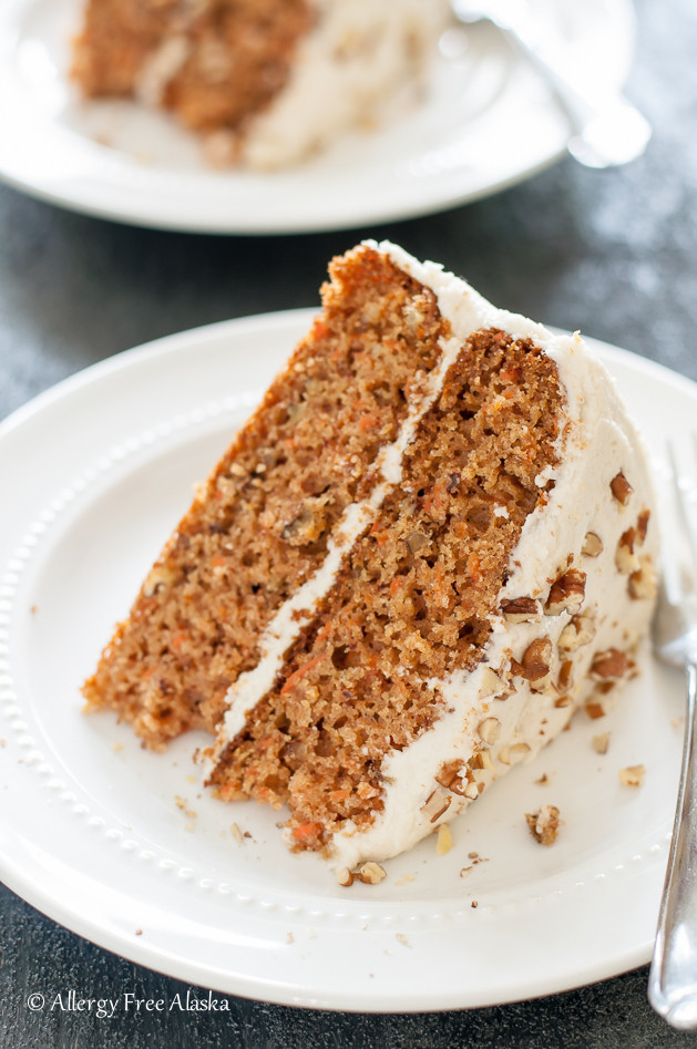 Carrot Cake Recipes Gluten Free
 Gluten Free Dairy Free Decadent Carrot Cake Allergy Free