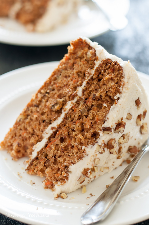 Carrot Cake Recipes Gluten Free
 Gluten Free Dairy Free Decadent Carrot Cake Allergy Free