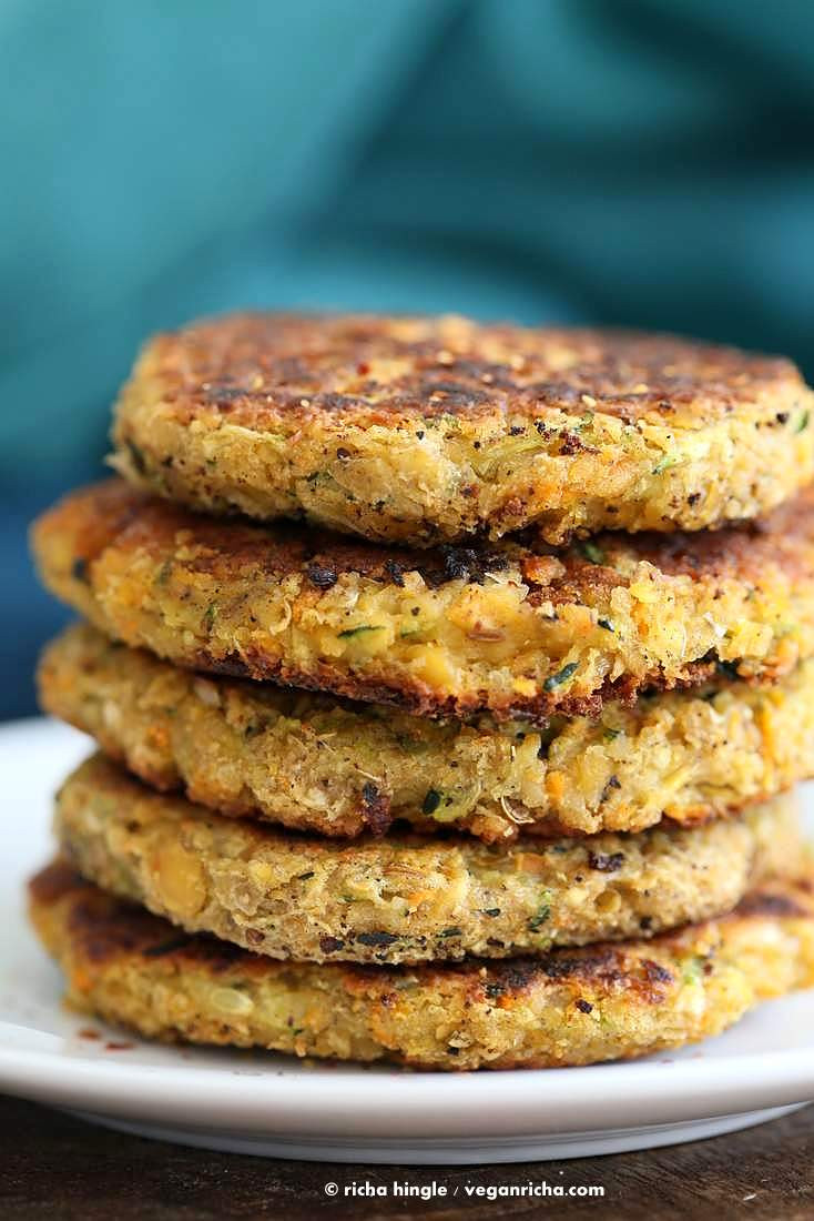 Carrot Recipes Vegetarian
 Carrot Zucchini Chickpea Fritters Vegan Recipe Vegan Richa