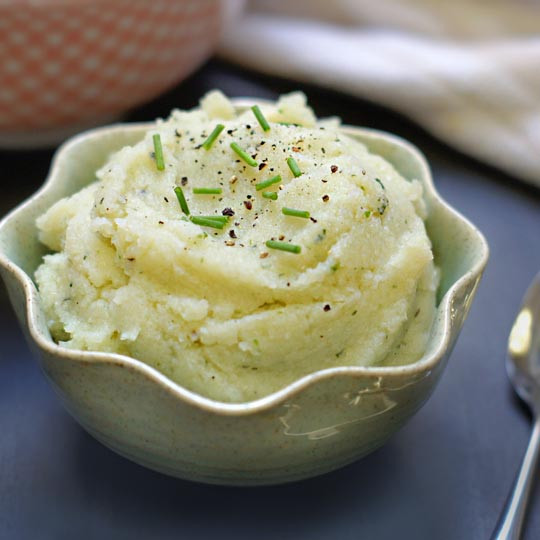 Cauliflower Mashed Potatoes Dairy Free
 Mashed Cauliflower Vegan Paleo