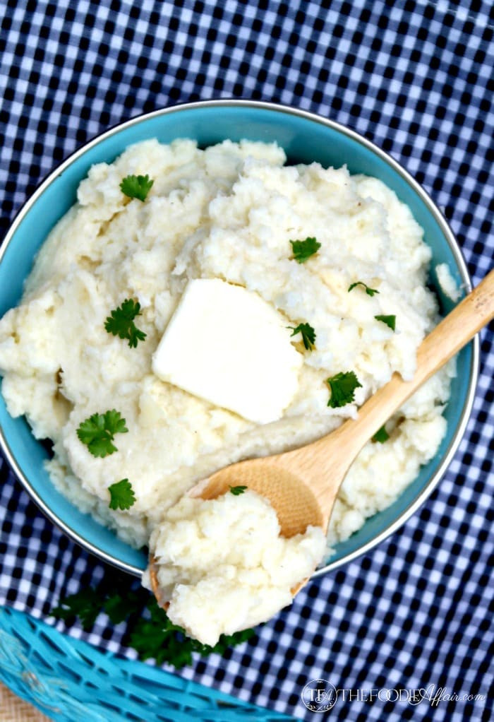 Cauliflower Mashed Potatoes Low Carb
 Mock Mashed Potatoes Cauliflower Low Carb