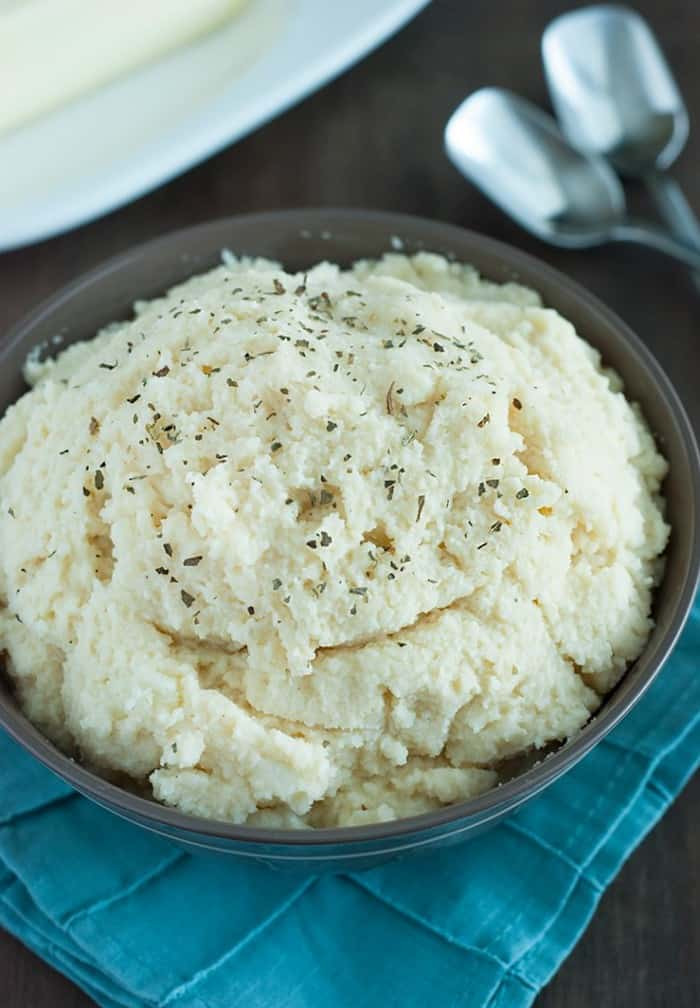 Cauliflower Mashed Potatoes Low Carb
 low carb cauliflower mash