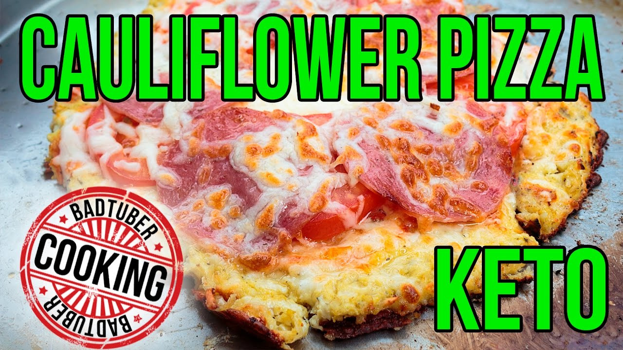 Cauliflower Pizza Crust Recipe Keto
 Keto Recipes Cauliflower Crust Pizza Brick Oven