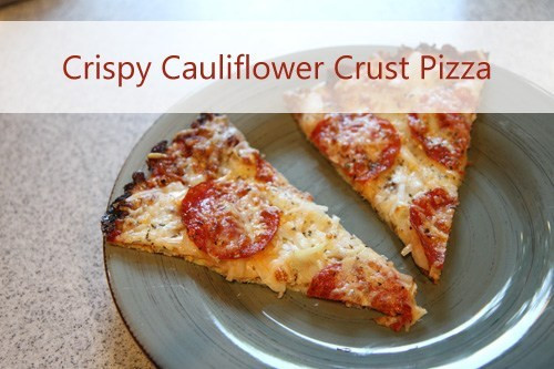 Cauliflower Pizza Crust Recipe Keto
 Low Carb Pizza with a CRISPY Cauliflower Crust