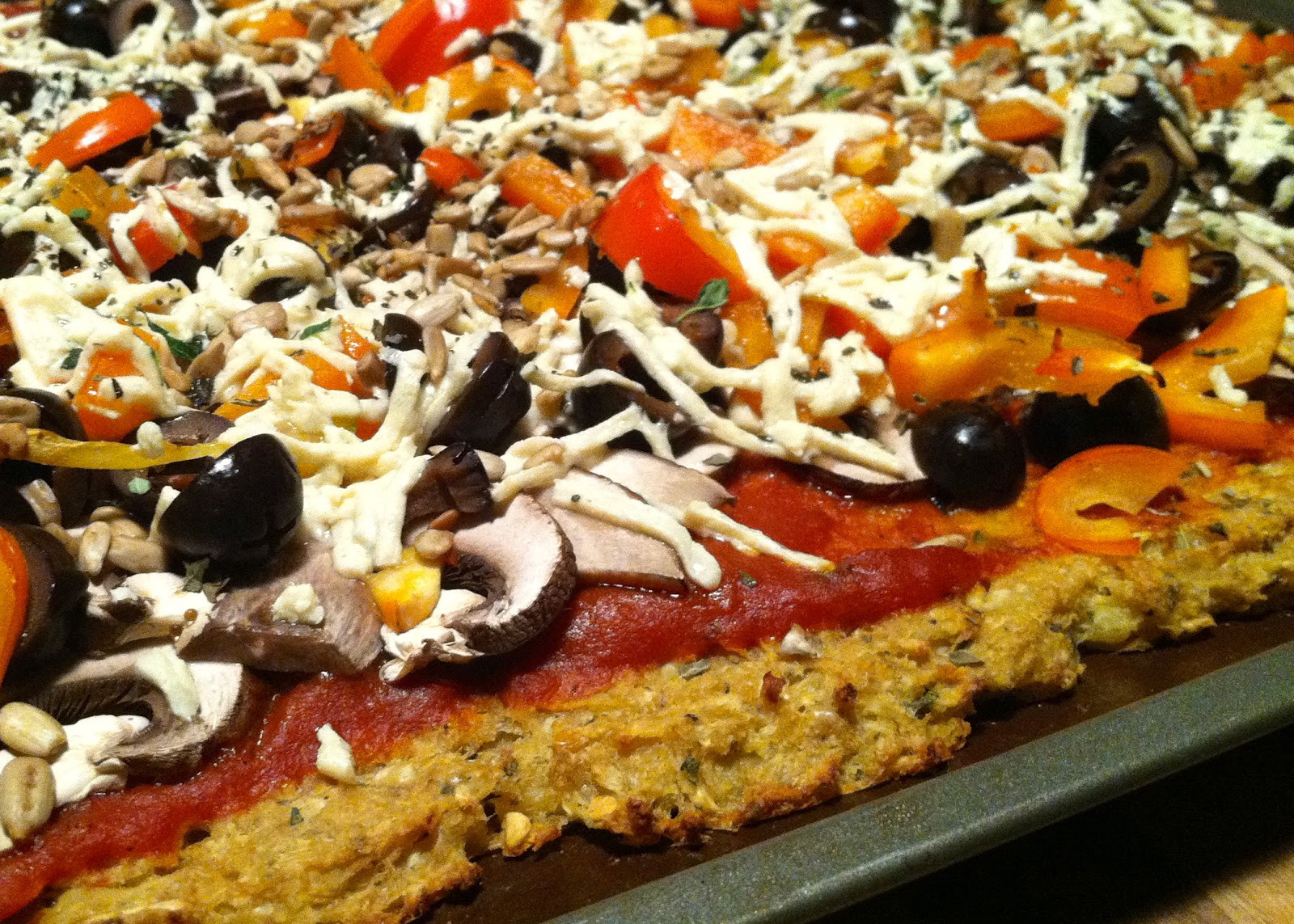 Cauliflower Pizza Crust Recipe Vegan
 Positively Vegan Cauliflower Pizza Crust