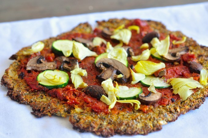 Cauliflower Pizza Crust Recipe Vegan
 Vegan Cauliflower Crust Pizza Cookies to Kale