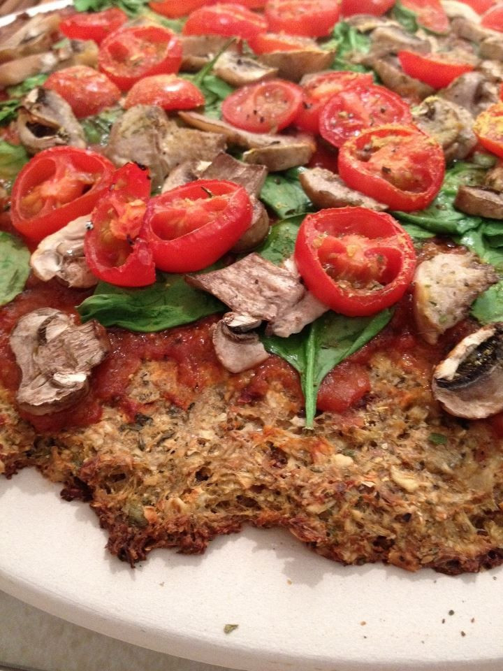 Cauliflower Pizza Crust Recipe Vegan
 30 best images about Ve arian cauliflower recipes