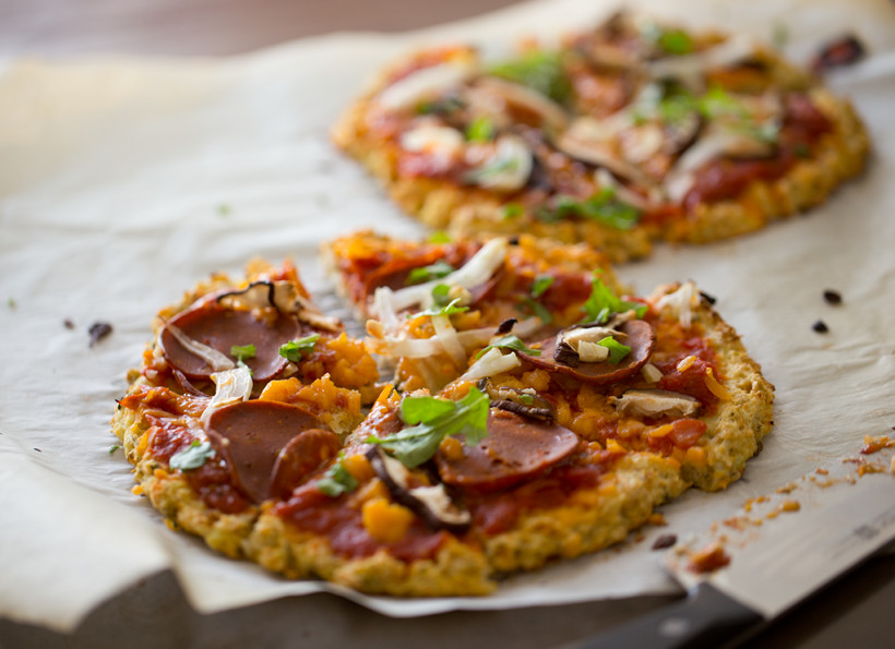 Cauliflower Pizza Crust Recipe Vegan
 Vegan Cauliflower Pizza Crust with Chickpeas